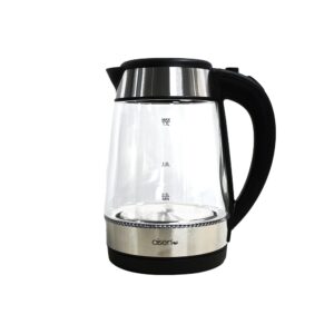 Aisen 1.7 L 360 Degree Cordless Transparent Borosilicate Glass Body Electric Kettle