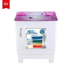 SAWM  8.5 Kg Toughened Glass Top A85SWT802 (Pink)